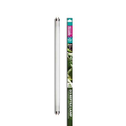 Arcadia T8 UVB爬蟲燈管 森林型 T8 6% UVB 1200mm 36W