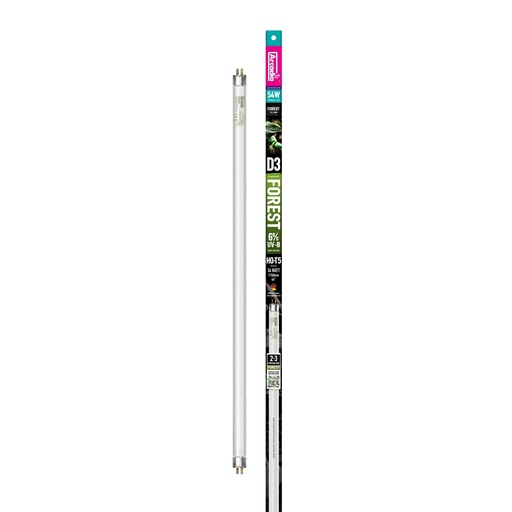 Arcadia UVB爬蟲燈管 森林型 Forert Reptile Lamp T5HO 6% UVB 1150mm 54W